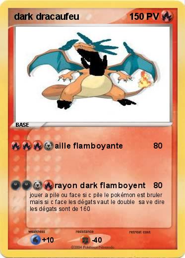 Pokemon dark dracaufeu
