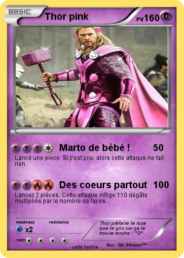 Pokemon Thor pink