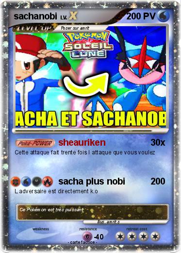 Pokemon sachanobi
