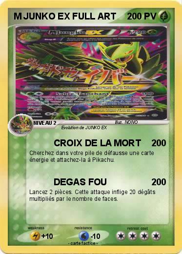 Pokemon M JUNKO EX FULL ART