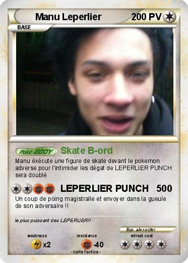 Pokemon Manu Leperlier
