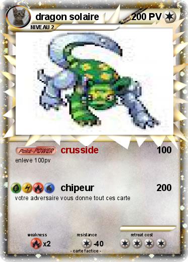Pokemon dragon solaire