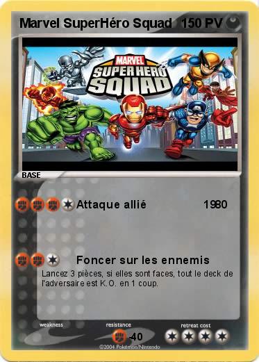 Pokemon Marvel SuperHéro Squad
