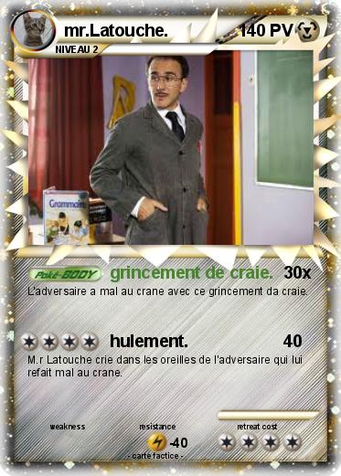Pokemon mr.Latouche.