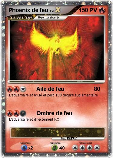 Pokemon Phoenix de feu