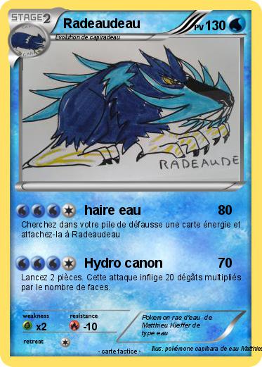 Pokemon Radeaudeau