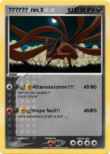 Pokemon ??????  niv.X                915                                                   