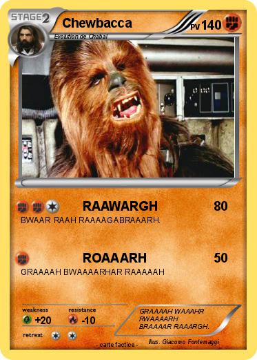 Pokemon Chewbacca
