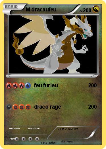 Pokemon M dracaufeu