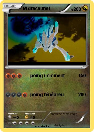 Pokemon M dracaufeu
