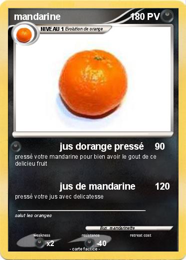 Pokemon mandarine