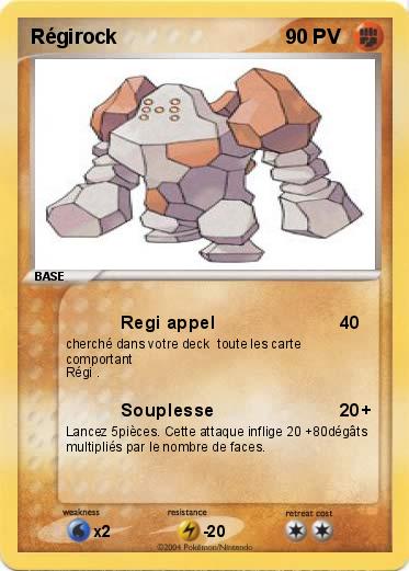 Pokemon Régirock