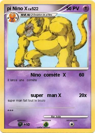 Pokemon pi Nino X