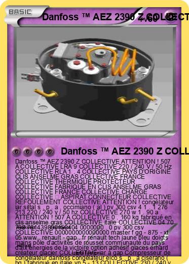 Pokemon Danfoss ™ AEZ 2390 Z COLLECTIVE