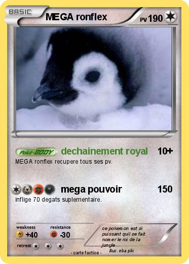 Pokemon MEGA ronflex