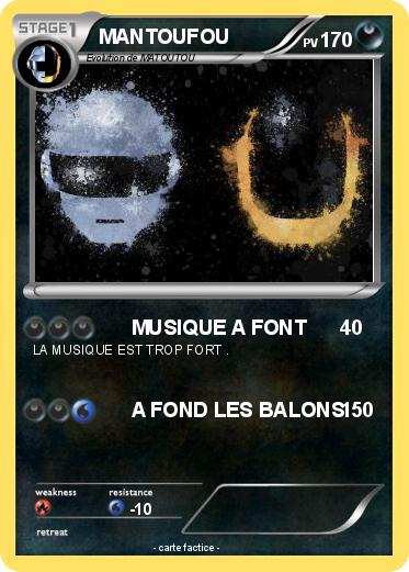 Pokemon MANTOUFOU