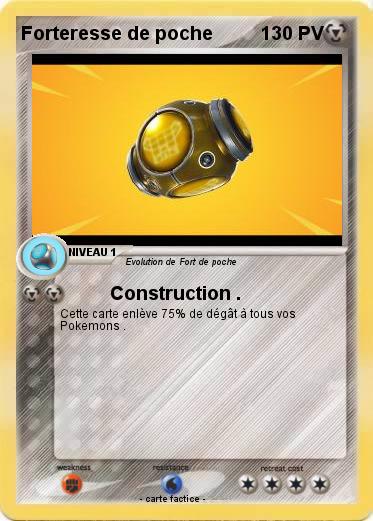 Pokemon Forteresse de poche