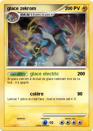 Pokemon glace zekrom