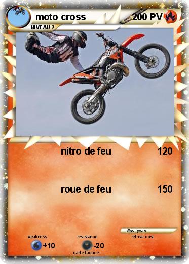Pokemon moto cross