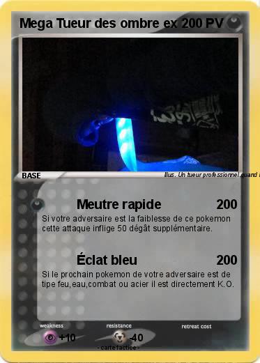 Pokemon Mega Tueur des ombre ex