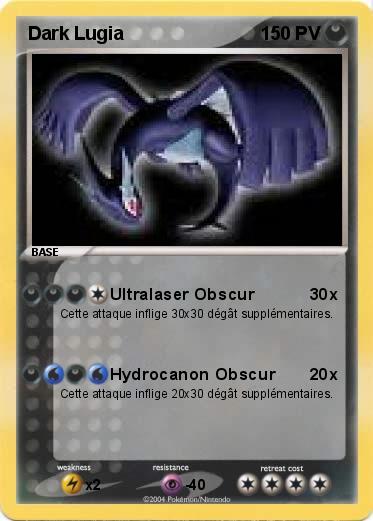 Pokemon Dark Lugia