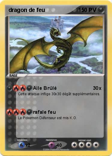 Pokemon dragon de feu