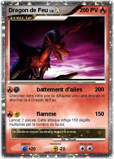 Pokemon Dragon de Feu