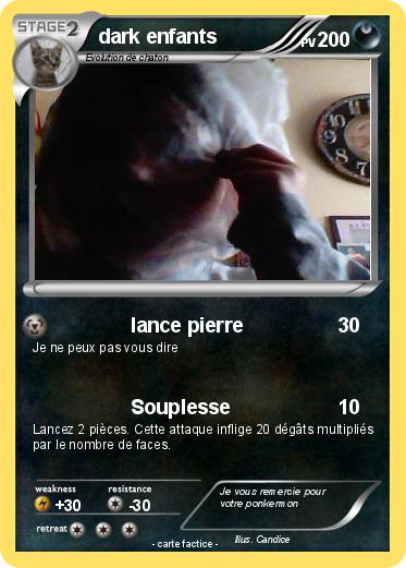 Pokemon dark enfants