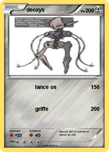 Pokemon deoxys