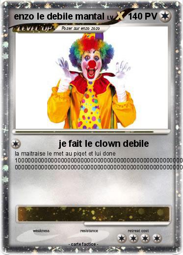 Pokemon enzo le debile mantal