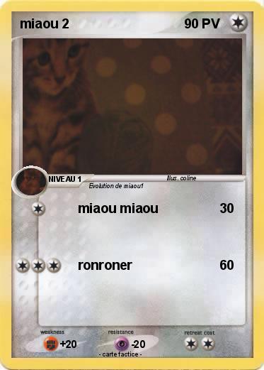 Pokemon miaou 2