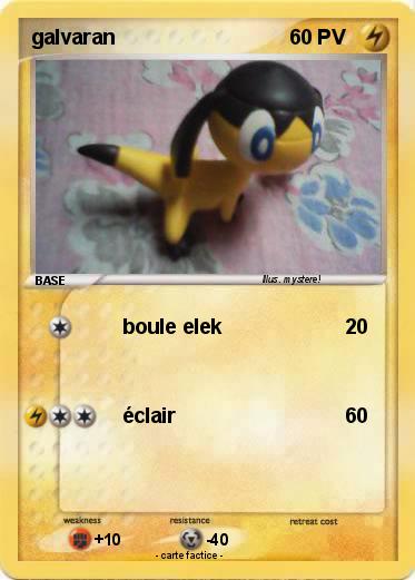 Pokemon galvaran