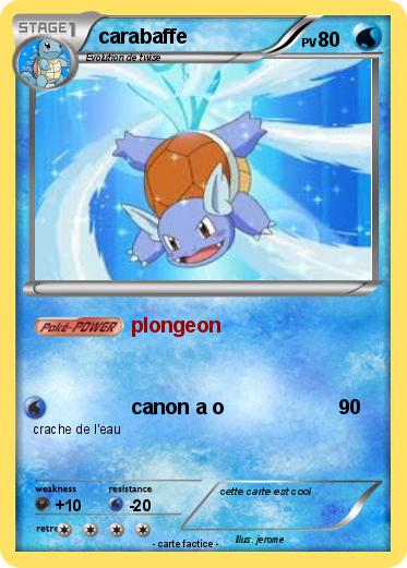 Pokemon carabaffe