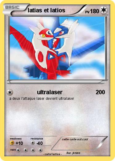Pokemon latias et latios