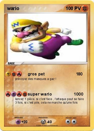 Pokemon wario