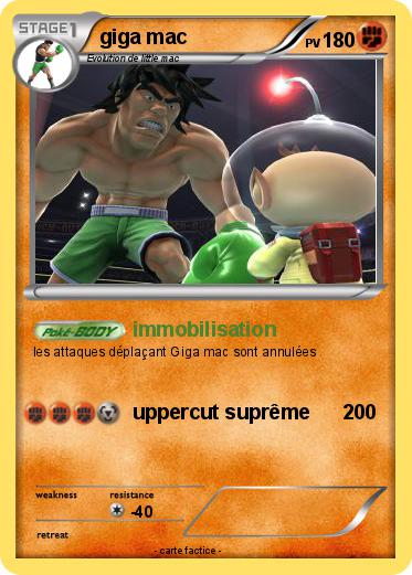 Pokemon giga mac