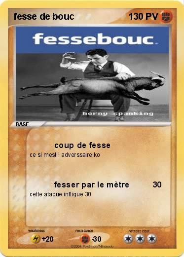 Pokemon fesse de bouc