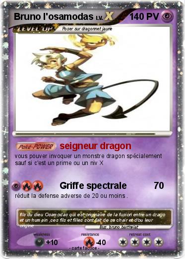 Pokemon Bruno l'osamodas