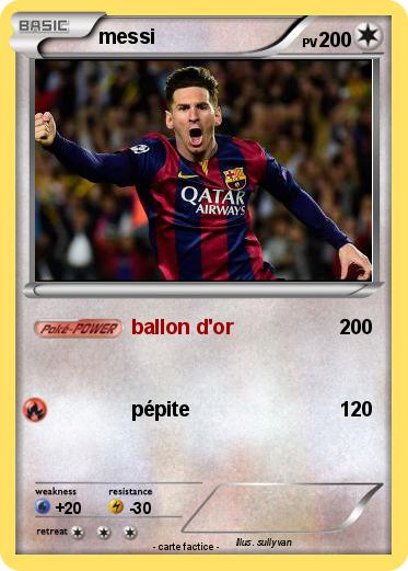 Pokemon messi