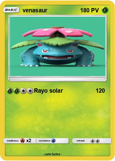Pokemon venasaur