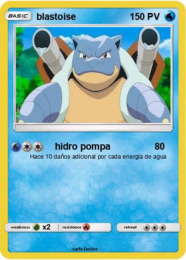 Pokemon blastoise