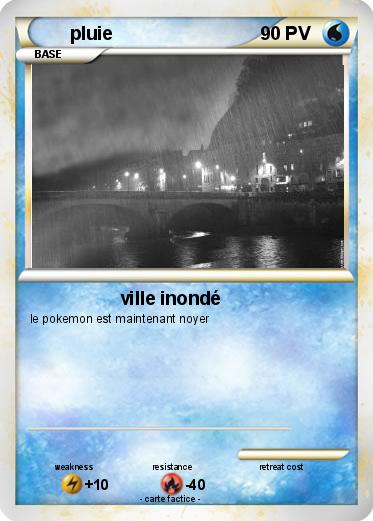 Pokemon pluie