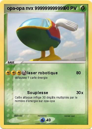 Pokemon opa-opa nvx 999999999999
