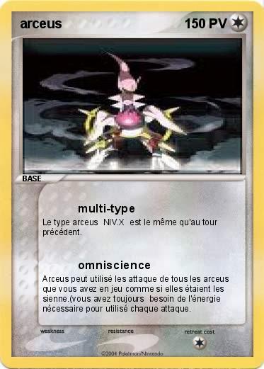Pokemon arceus