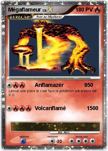 Pokemon Mégaflameur