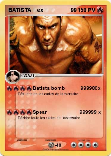 Pokemon BATISTA    ex                  99               