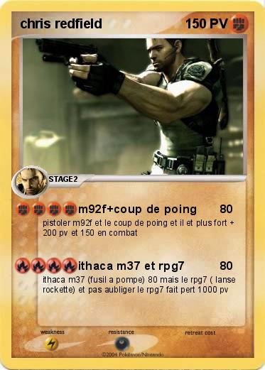 Pokemon chris redfield