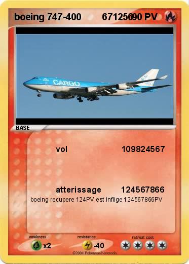 Pokemon boeing 747-400        671256