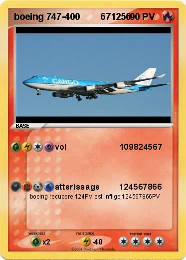 Pokemon boeing 747-400        671256