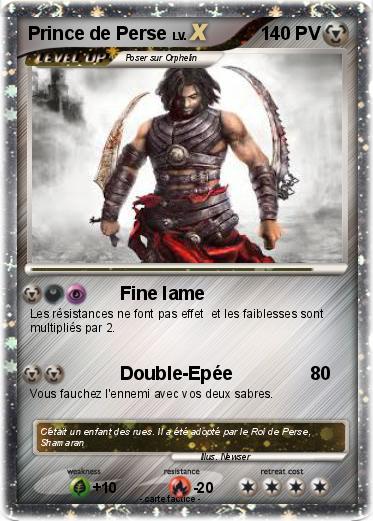 Pokemon Prince de Perse